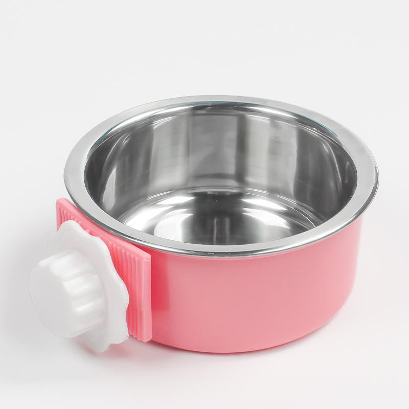 Stainless Steel Fixed Bowl For Dog Crate