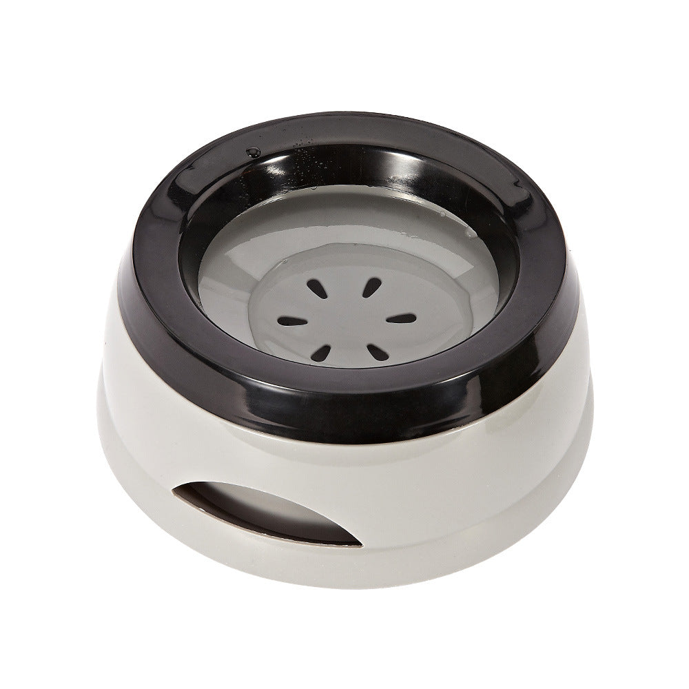 No Spill Water Feeder, Plastic Portable Dog Bowl