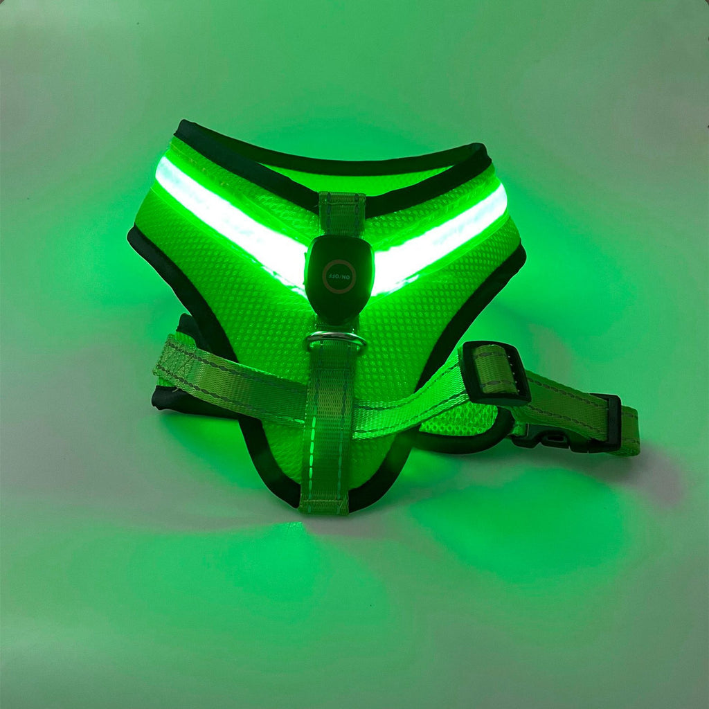 LED Luminous Dog Harness