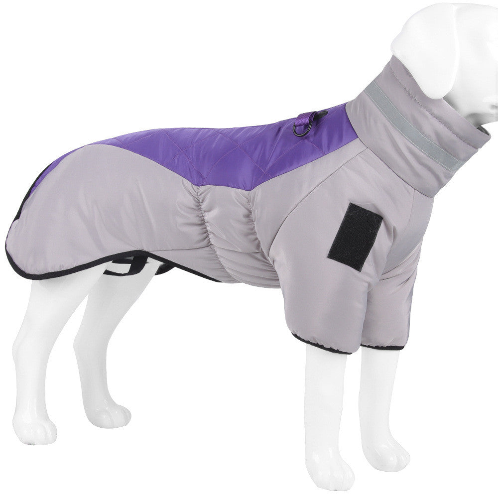 Dog Coat With Reflective Strip