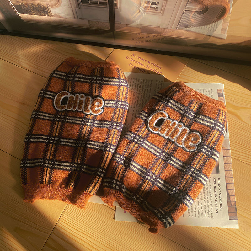 Vintage Plaid Jumper