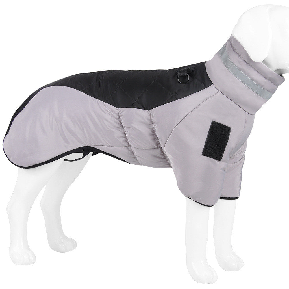 Dog Coat With Reflective Strip