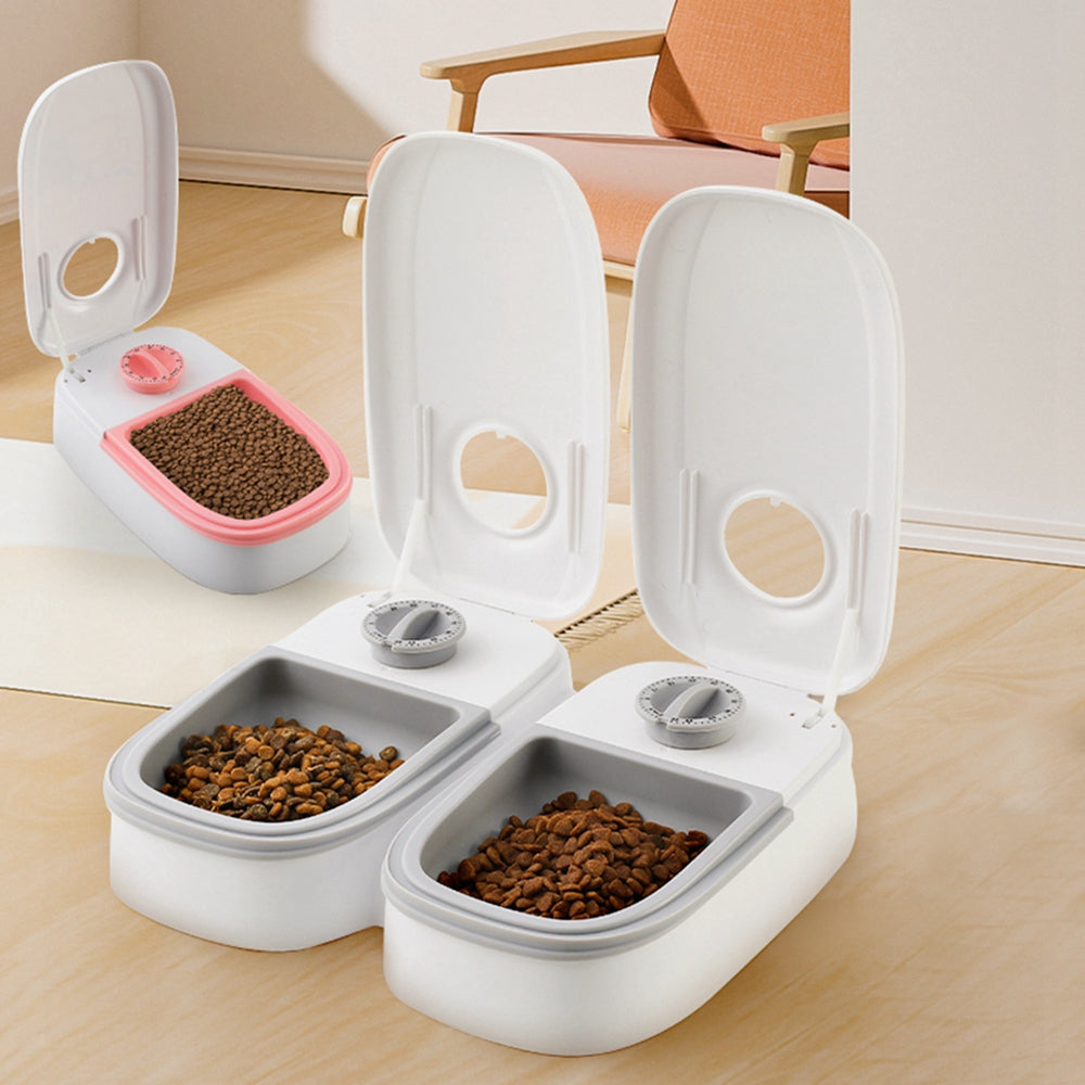 Automatic Pet Feeder, Timer, Stainless Steel Bowl, Auto Pet Feeding