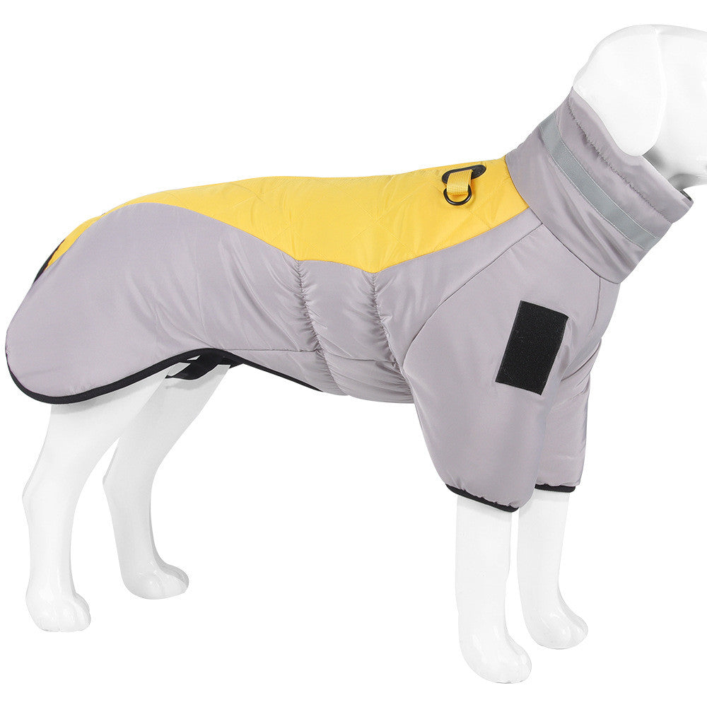 Dog Coat With Reflective Strip