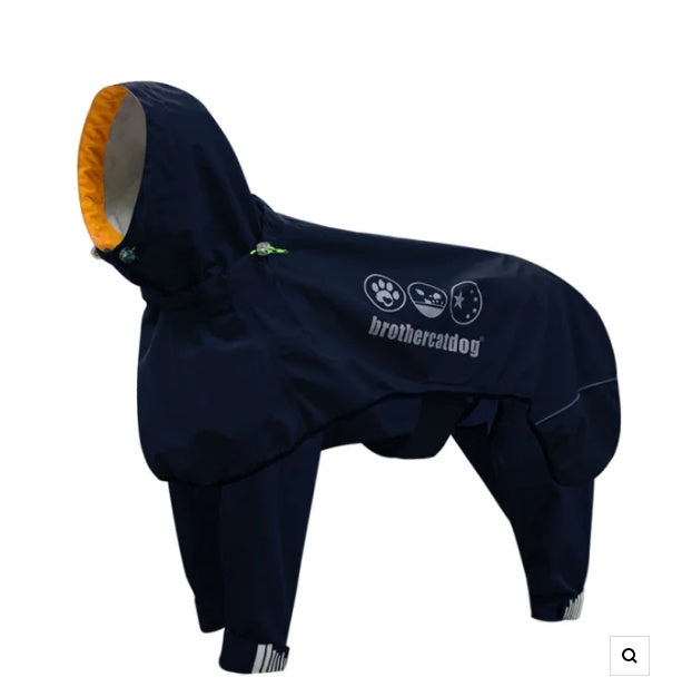 Four-legged Waterproof Raincoat For Medium To Large Dogs