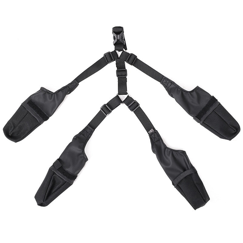 Waterproof Dog Shoes, Adjustable Dog Boots For Outdoor Walking, Paws Protector