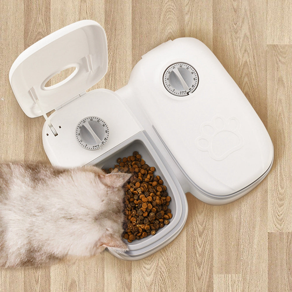 Automatic Pet Feeder, Timer, Stainless Steel Bowl, Auto Pet Feeding