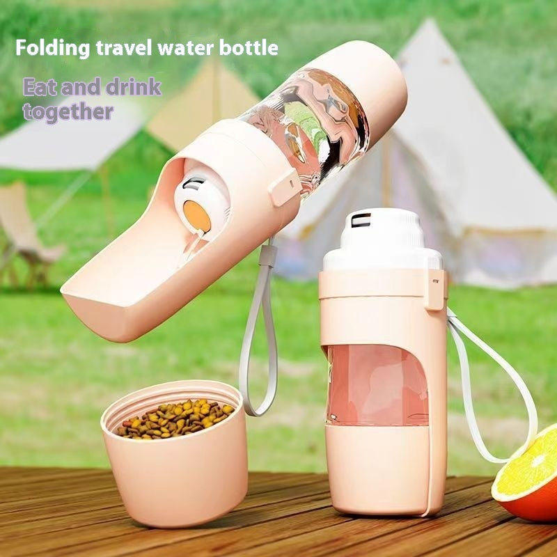 2 In 1 Travel Dog Water & food Dispenser