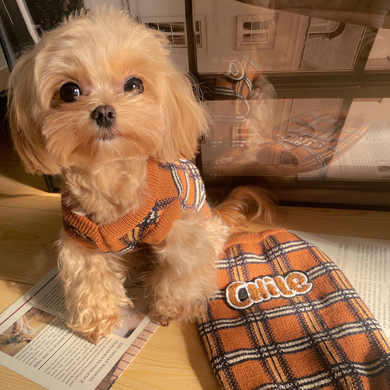 Vintage Plaid Jumper