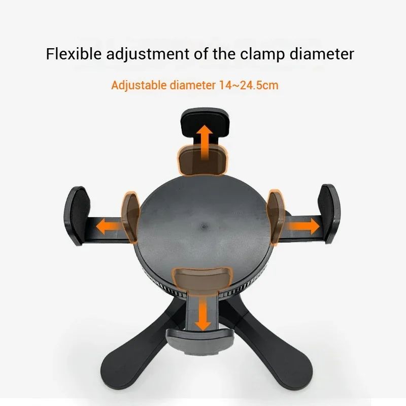 Adjustable Elevated Dog Food Bowls Stand, Anti Slip, Pet Bowl Holder For Medium And Large Dogs