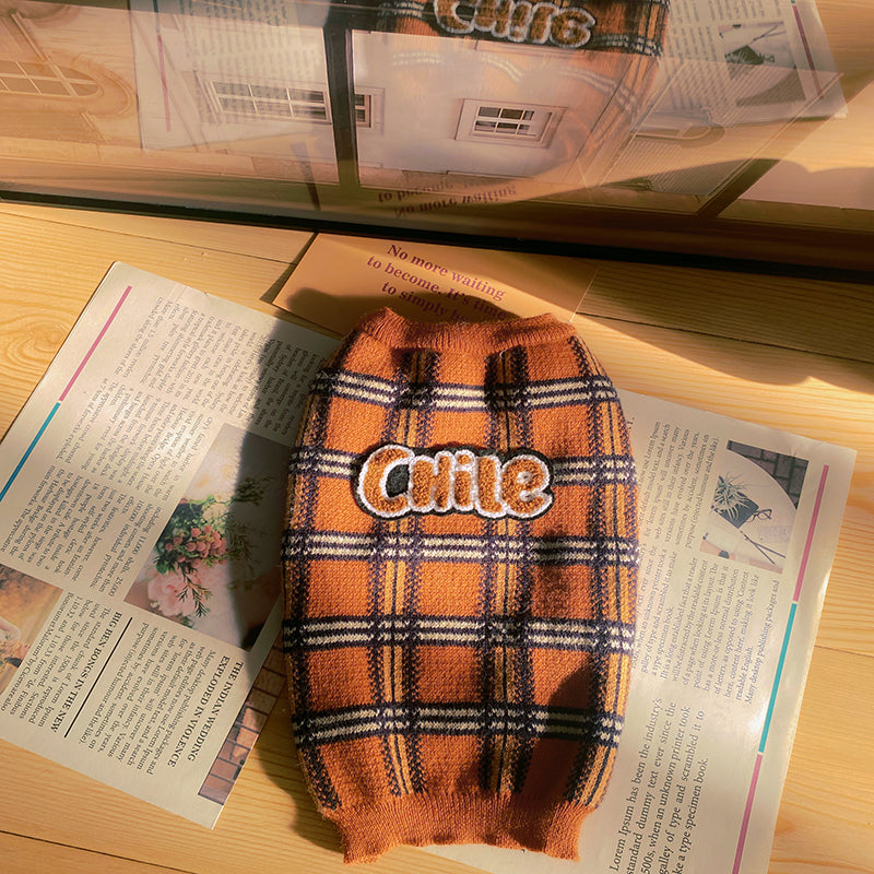 Vintage Plaid Jumper