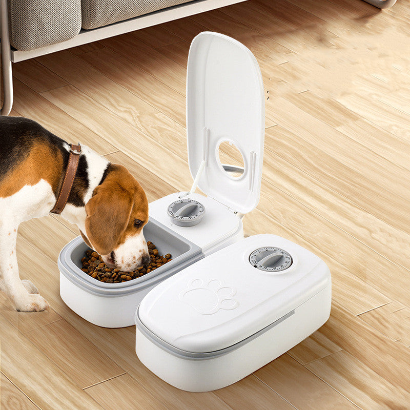 Automatic Pet Feeder, Timer, Stainless Steel Bowl, Auto Pet Feeding